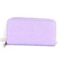 Louis Vuitton Zippy Wallet Lilac Long Epi Leather Purple